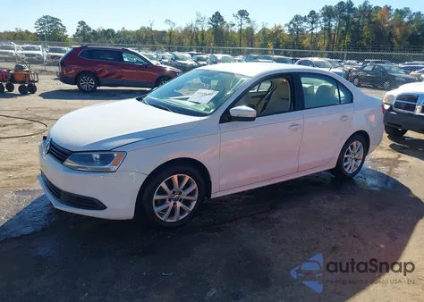 2011 Volkswagen Jetta 2.5L Se z USA, uszkodzony, nr VIN 3VWDZ7AJ4BM319194